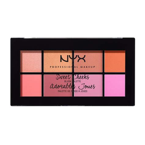 NYX Professional Makeup Sweet Cheeks Blush Palette Reviews Shades