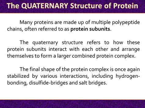 The Quaternary Structure Of Protein Pptx