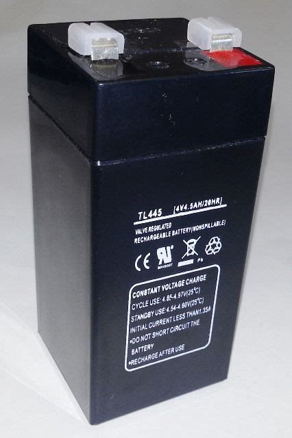 Sealed Lead Acid Battery 4V 4 5Ah 4 Ah Daraz Lk