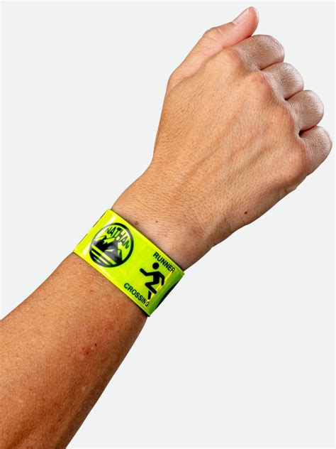 Reflex Slap Bands Inspiredhi Viz Yellow Slap Bracelets Band