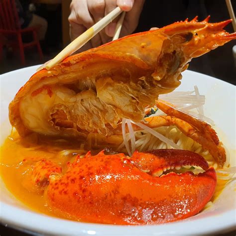 Lobster Ramen At Ichikokudo Hokkaido Ramen Halal Tag Singapore