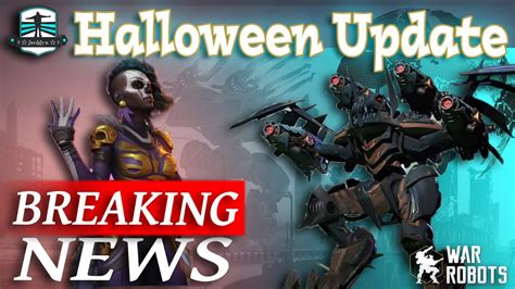 War Robots Breaking News New Corrupted Fafnir Skadi Halloween Event