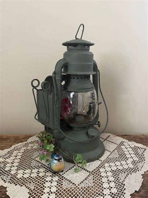 Dietz Little Wizard Roadster Wagon Lantern Vintage Dietz Kerosene Dietz Ny Usa Kerosene Green