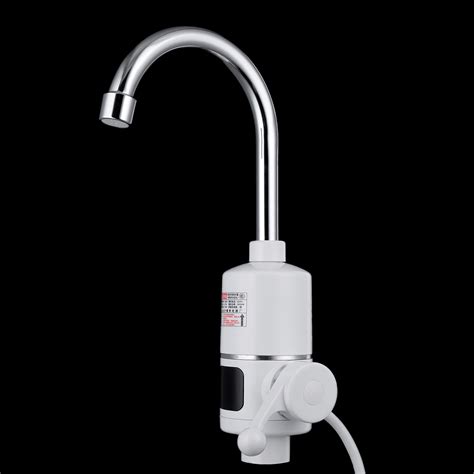 3000W Tankless Instant Electric Hot Water Heater Faucet LED Kitchen