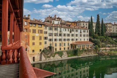 Premium Photo Bassano Del Grappa Along The River Brenta With The