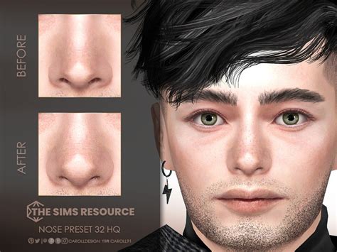 The Sims Resource Nose Preset 32 Hq