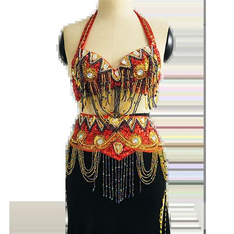 Wholesale Samba Belly Dance Costume Set Women Sexy Oriental Belly Dance