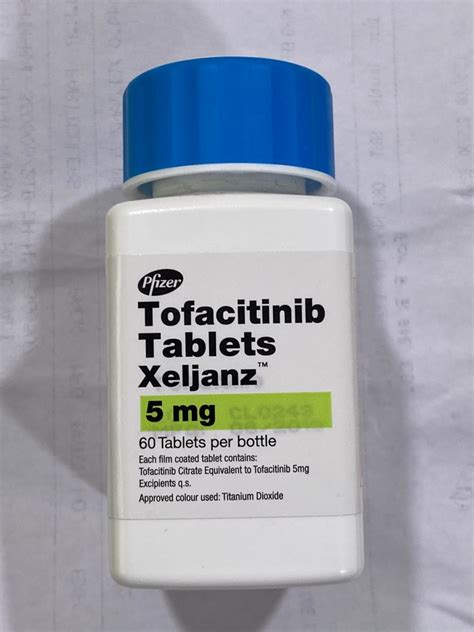 Tofacitinib 5mg Xeljanz 5mg Tablet At Rs 66344bottle Rheumatology