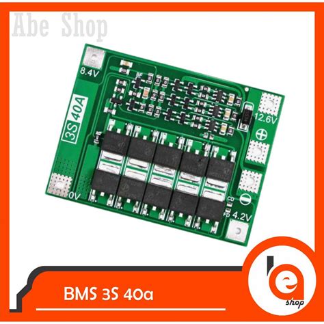 Jual Bms S A Baterai Charger Lithium Balance Protection A Board