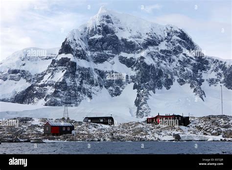 Port Lockroy British Antarctic Heritage Trust Station On Goudier Island