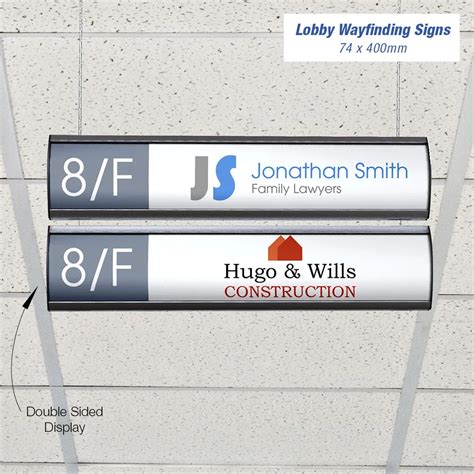 Interior Wayfinding Signage ¦ Slimline Warehouse