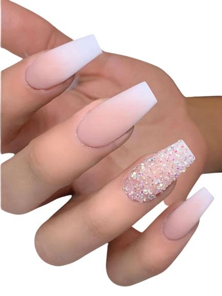 Paznokcie PRESS ON NAILS TIPSY 24 beż 3D brokat 13626995708 Allegro pl