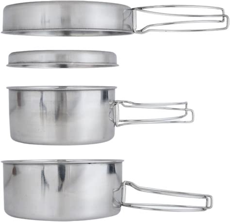 Amazon Ca Mode Stainless Steel Camping Pot L Campfire Cooking