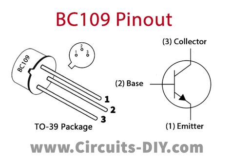 BC109 NPN General Purpose Transistor Datasheet