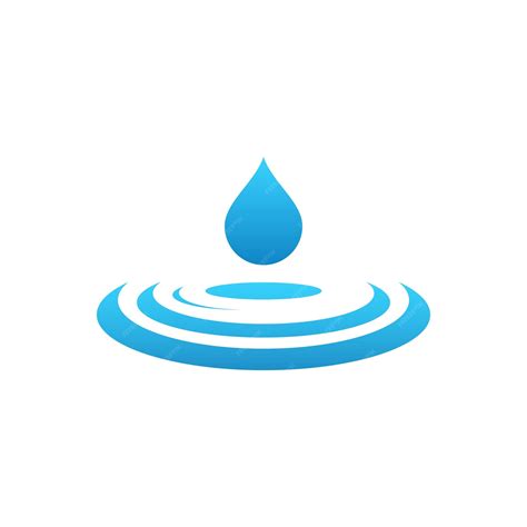 Premium Vector | Water drop logo design inspiration water drop logo with leaf water drop logo simple