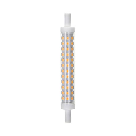 Lampadina Led R7S Lineare 118mm 9W SMD Bianco Caldo 3000K