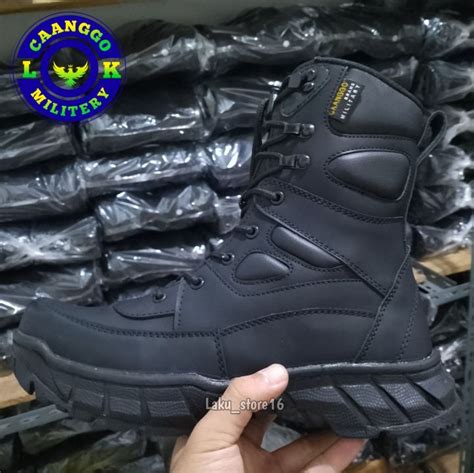 Sepatu Pdl Tni Security Polri Safety Ujung Besi Terbaru Caanggo