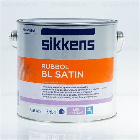 Sikkens Rubbol Bl Satin Weiss Ltr