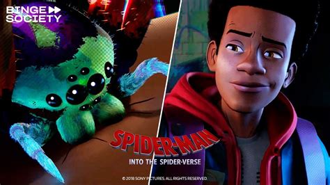 Spider Bite Scene Spider Man Into The Spider Verse 2018 Youtube