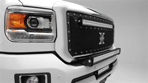 2015 2019 Gmc Sierra 2500 3500 Front Bumper Center Led Bracket To Mount 12 Inch Led Light Bar