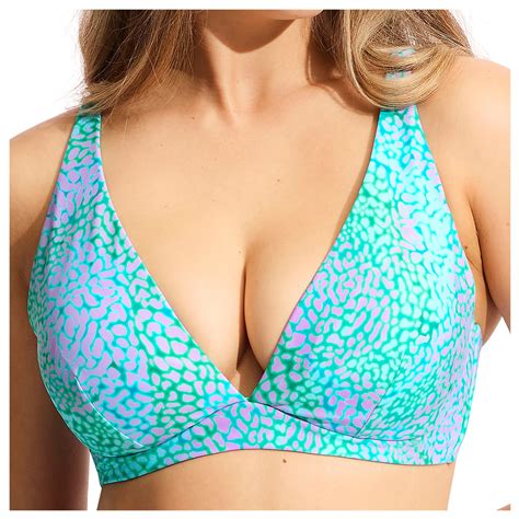 Seafolly Seaskin Dd Fixed Tri Bra Bikini Top Damen Online Kaufen