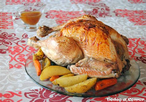 Pavo Relleno Al Horno Jugoso Todos A Comer