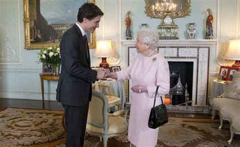 Queen Elizabeth Ii Thanks Canadian Pm For Making Her Feel Old