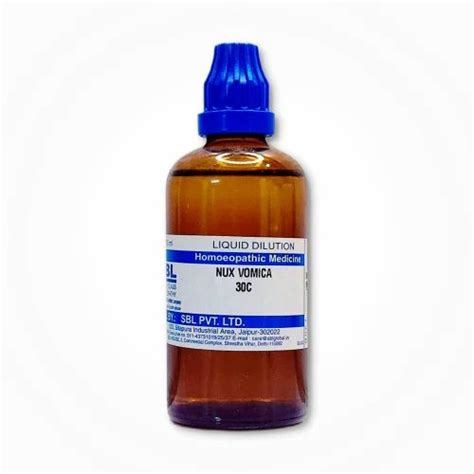 Sbl Nux Vomica 30c At Rs 170 Vidyadhar Nagar Jaipur Id 26318667162