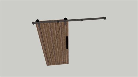 Porte Coulissante En Bois 3d Warehouse