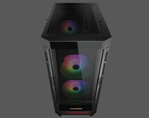 Обзор и тестирование корпуса среднего класса Cougar Duoface RGB ...