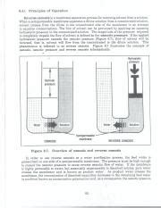 Understanding Reverse Osmosis Principles And Applications Course Hero