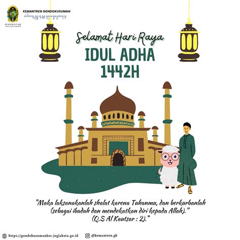 Kemantren Gondokusuman Selamat Hari Raya Idul Adha 10 Dzulhijjah 1442 H