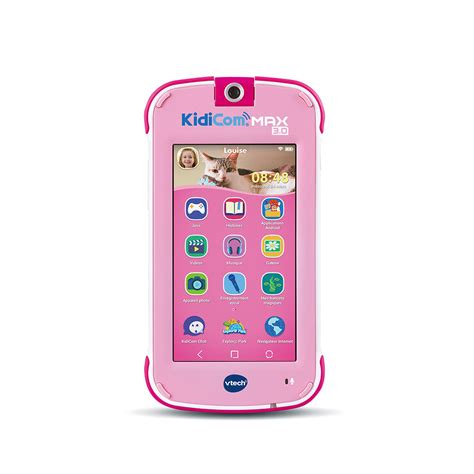 VTech Téléphone portable pour enfant KidiCom MAX 3 0 Rose