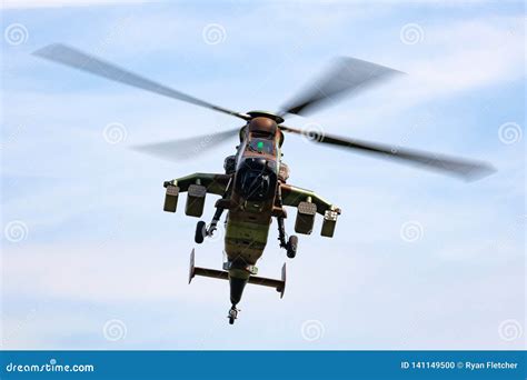 French Army Armee De Terre Eurocopter Ec665 Tiger Attack Helicopter