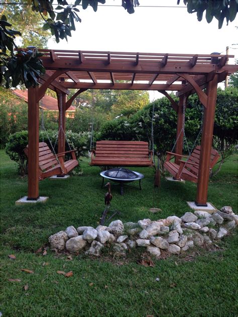 41 Amazing Ideas Backyard Fire Pit With Swings 27 Great Outdoor Area