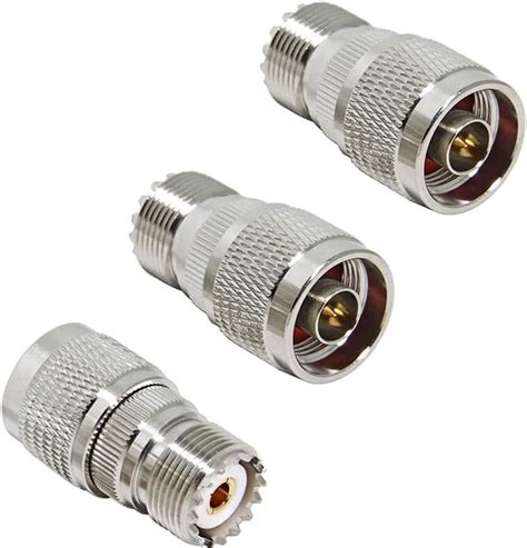 Greluma 3 Stk N Stecker Auf UHF Buchse N Stecker Auf PL259 Buchse SO