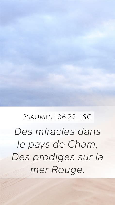 Psaumes Lsg Mobile Phone Wallpaper Des Miracles Dans Le Pays