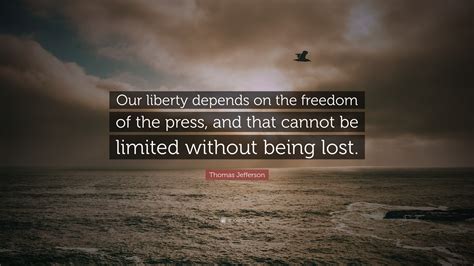 Thomas Jefferson Quotes On Press