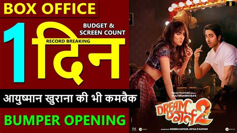 Dream Girl 2 Box Office Collection Day 1 Dream Girl 1st Day Collection Budget Dreamgirl2