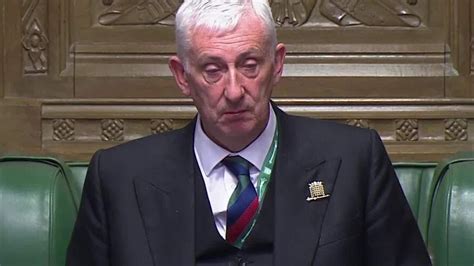 Commons Speaker Sir Lindsay Hoyle Gives Emotional Apology Over Gaza