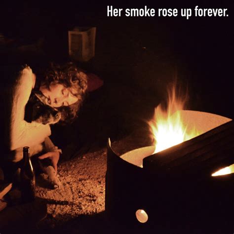 Her smoke rose up forever | Jay Hosking