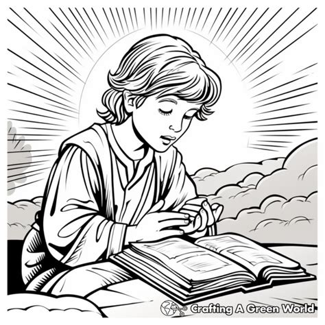 Lord's Prayer Coloring Pages - Free & Printable!