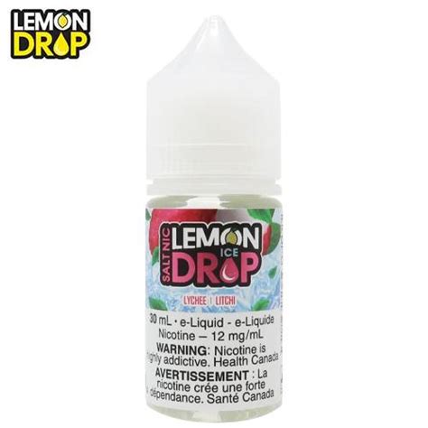 Lychee Ice Salt Ml By Lemon Drop Jean Cloud Vape