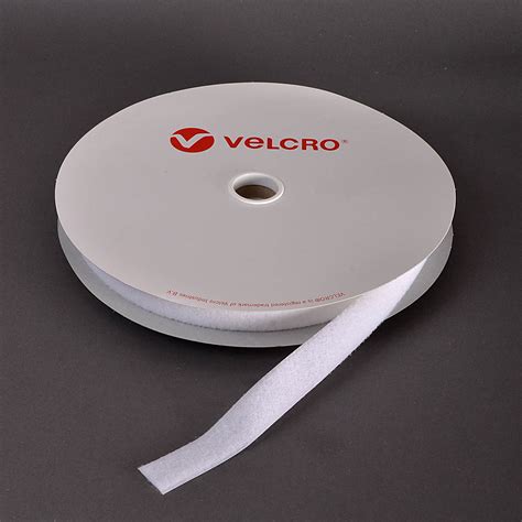 Velcro® Brand Sew On Loop White 25mm X 25m Roll Rt6