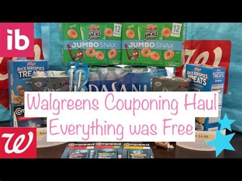 WALGREENS COUPONING HAUL 7 24 7 30 98 Worth For Free COUPONING DEALS