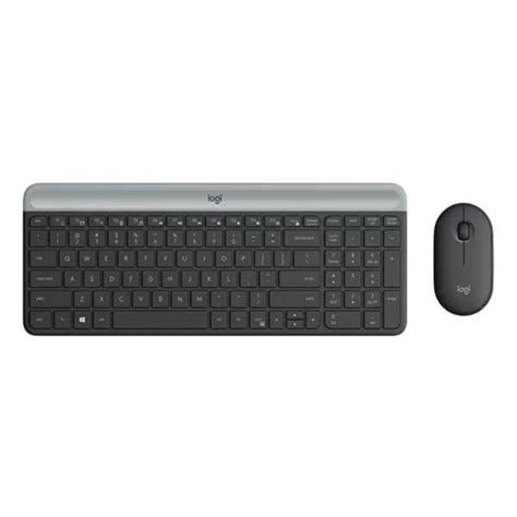 Logitech Mk470 Slim Wireless Keyboard And Mouse Combo Graphite