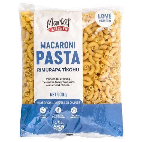 Market Kitchen Dried Pasta Macaroni 500g The Warehouse