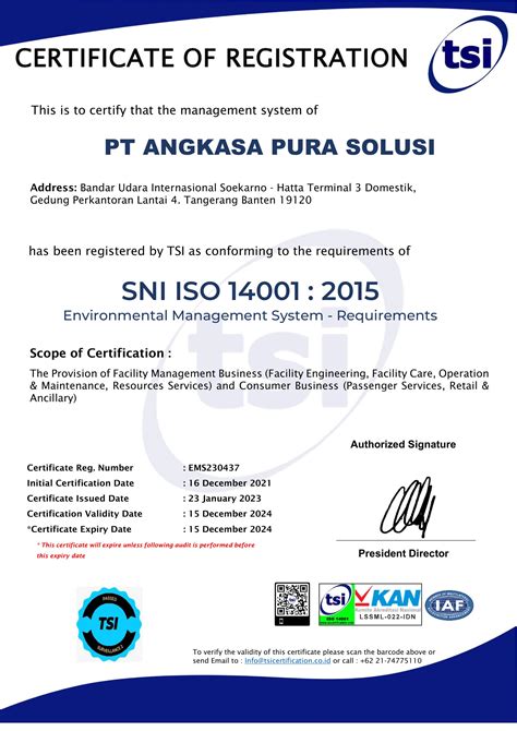 EMS230437 PT ANGKASA PURA SOLUSI