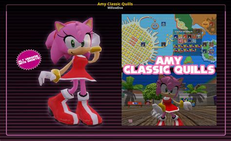 Amy Classic Quills Sonic Adventure 2 Mods