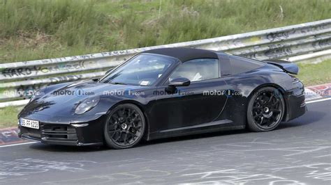 Porsche 911 Targa Caught Testing At Nurburgring In New Spy Photos